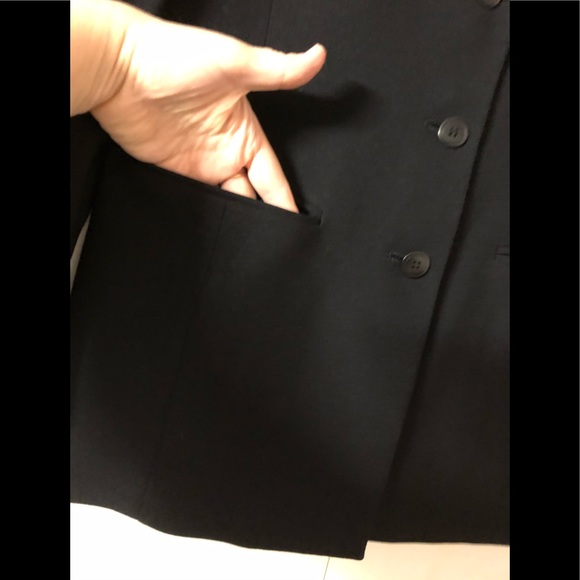 Casual Corner Blazer Size 2 with Pockets classic workwear career official - Picture 8 of 9